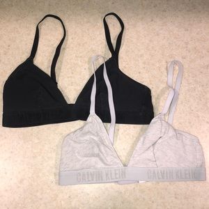 Bundle of Calvin Klein Bralettes
